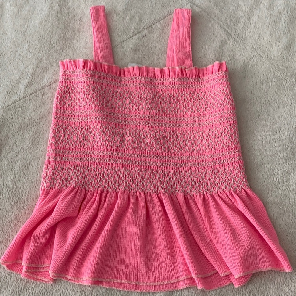 2/$20!Zara smocked summer top